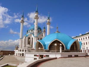 Ouzbekistan-religion -Mosquée Kul Sharif, Enceinte du Kremlin en Russie