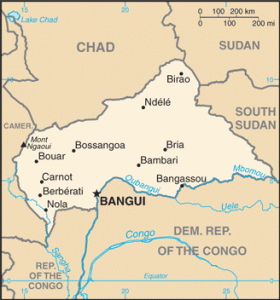 centrafrique-map