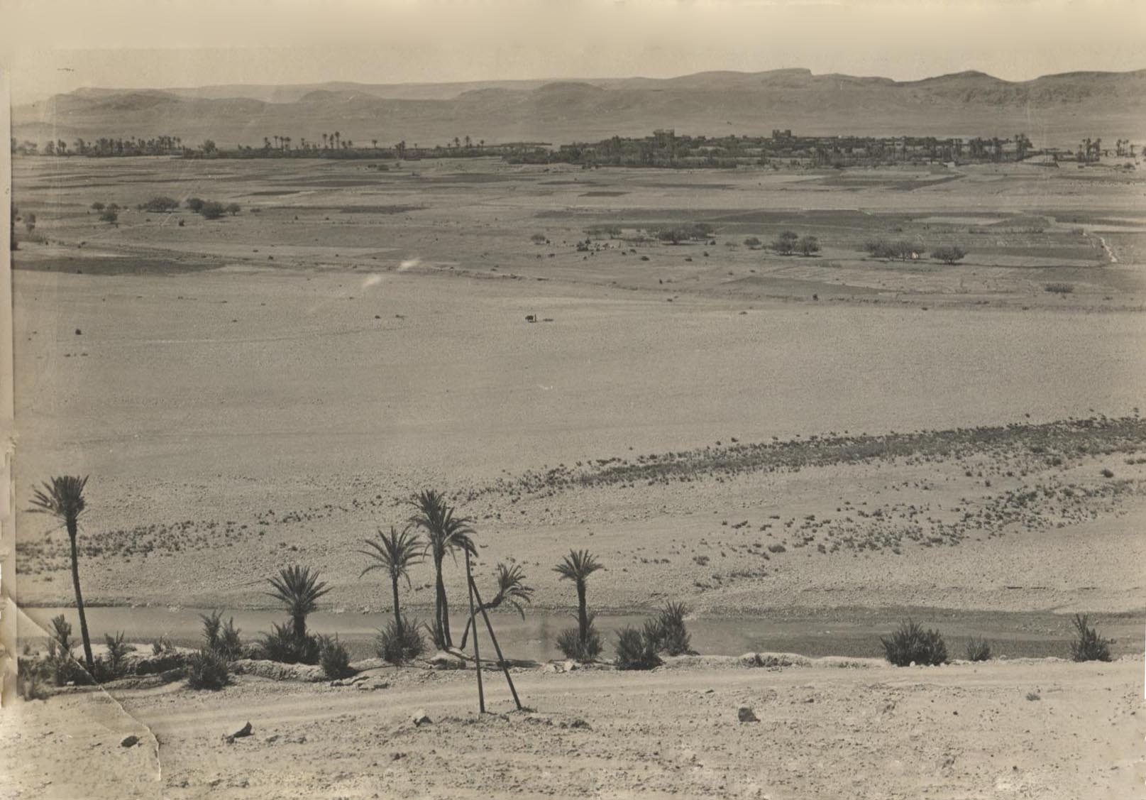 Photo d'archive : le désert de Ouarzazate, 1933