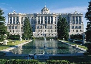 Palais royal à Madrid