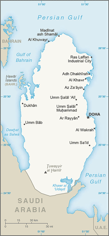 qatar-map