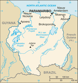 suriname-map