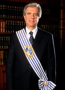 Presidente de la Republica Oriental del Uruguay, Dr. Tabaré Vazq