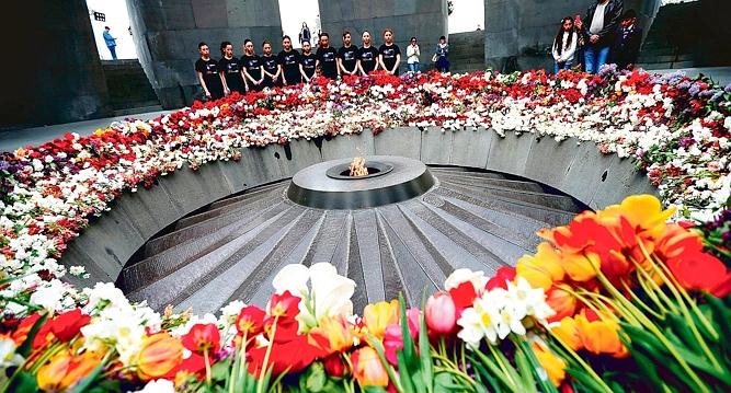 Erevan_Célébration du Génocide Arménien 