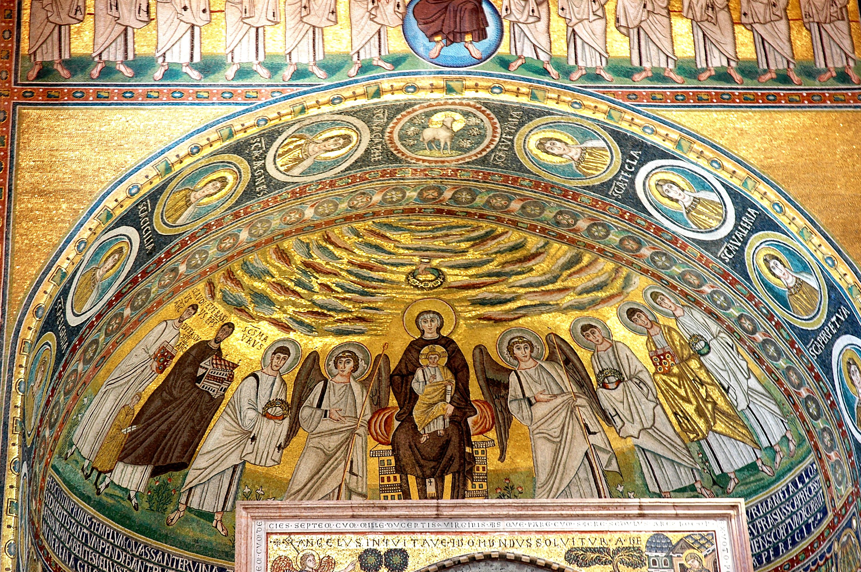Poreč_-_Basílica_Eufrasiana_-_Mosaics_de_l'absis