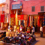 Le Souk Principal de tapis. El Mercado principal de Las Alfohbras