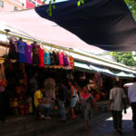 Etals dans le marché de Port Louis