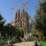Basilique de Barcelone dont la construction a commencé à partir de 1882
