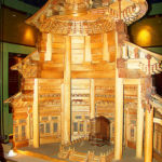 Maquette vu de l'intérieur du Temple du Ciel