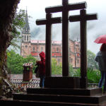 Covadonga paroisse par un jour de pluie