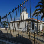 Le phare, construit en 1917 sur le point le plus élevé de la Vila Vella à l’endroit d’un ancien château. Costa Brava près de L'Estartit