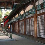 Les chambres des moines dans un monastère Nara